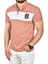 Erkek Slim Fit Nefes Alan Pamuklu Kumaş Dar Kesim Kıvrılmaz Yaka Polo Yaka Tişört 2503019 4