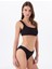 Siyah Kadın Dokulu Bikini Üst Freya 4