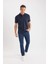 Slim Fit Dar Kesim Dar Paça Chino Kanvas Pantolon C2401AX25SP 2