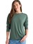 Regular Fit Bisiklet Yaka Basic Düz Uzun Kollu Tişört E9905AX25SM 3