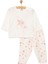 Kız Küçük Yıldız Desenli Uzun Kol Pijama Takımı 1