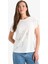 Regular Fit Bisiklet Yaka Baskılı Kısa Kollu Tişört F4839AX25SM 3