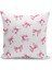 Fiyonklu Kiraz Serisi Çift Tarafı Dijital Baskılı Kırlent Kılıfı (Cherry With Bow) 1