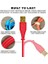 Techtools Chroma Cables Usb-A To B - 1.5mt | Right Angled Neon Orange 2