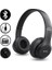 Kablosuz Katlanabilir Kulak Üstü Siyah Solo Kulaklık Wireless 2