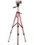 3366 Alüminyum Cep Telefonu Için Su Terazili Tripod 140 cm Pro (Kırmızı) 2