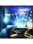 Galaksi Gökyüzü ve Yıldızları Yansıtan Gece Lambası Hoparlör Özellikli LED Rgb Işıklı Telefon ile Bluetooth Bağlantı Rgb Starry Sky Light Speaker CH-M26 (CH-M26) 3