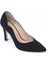 Siyah Süet Stiletto 1