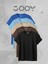 Bisiklet Yaka Rahat Kalıp Oversize Basic 5'li T-Shirt Paketi 1