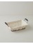 Woven Metal Ekmek Sepeti 26 x 19 x 7,5 cm Krem 2