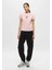 Kadın Pembe Önü Logolu T-Shirt 1