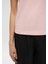 Kadın Pembe Önü Logolu T-Shirt 5