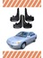 Honda Elentra 1996-2001 Racing Yazılı 4'lü Tozluk Çamurluk Paçalık 1