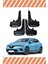 Renault Clio 5 Racing Yazılı 4'lü Tozluk Çamurluk Paçalık 1