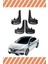 Renault Megane 4 Sd 2016-2021 Sports Yazılı 4'lü Tozluk Çamurluk Paçalık 1