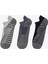 3pk Mens 1/2 Terry Low Cut W/ Heel Tab Erkek Grey Çorap S119006H-039 1