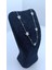 Yıldız Figürlü Mineli Çelik Zincir Kolye - 40 cm + 5 cm Ayarlı 1