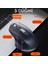 500MAH Bataryalı Şarj Edilebilir Süper Sessiz ve Ergonomik Kablosuz Mouse, 2400DPI Gecikmesiz Mouse 3