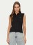 Gj Sleeveless Collar Slım Pkt Kadın Siyah T-Shirt W5GP24KCYR1-JBLK 1