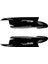 Bmw 3 Serisi Için E90 E91 E92 E93 M3 2006-2013 Ön Ön Tampon Açı Difüzör Splitter Spoiler Koruyucu Parlak Siyah (Yurt Dışından) 3