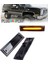 2x Amber LED Dinamik Yan Sinyal Lambası Tekrarlayıcı Gösterge Dönüş Sinyali Lambası 1981-1991 Chevrolet C10 C20 C30 Gmc (Yurt Dışından) 4