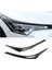 Toyota Chr Ch-R 2016-18 Için Karbon Fiber Ön Far Kaş Kapağı Trim (Yurt Dışından) 2