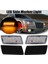 Adet LED Yan Sinyal Lambası Amber Ön Tampon Dönüş Sinyal Işığı Chrysler 300 300C 2005-2010 Füme Siyah (Yurt Dışından) 2