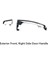 Sağ Ön Dış Kapı Kolu 82652-2Z010 82651-2S010 Hyundai Tucson IX35 2010-2015 Krom Kapı Mandalı Kolu (Yurt Dışından) 3