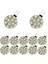 12PCS G4 Puck Işıkları LED Ampuller Yan Pim Tabanı Yuvarlak G4 5050 12SMD LED Rv Camper Işık Ev Okuma Işığı, Beyaz (Yurt Dışından) 2