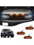 Ford Bronco Wildtrak/badlands/first Edition/everglads 2021-2023 Amber Dinamik Lambalar Için Ön LED Izgara Işıkları, 3 Adet (Yurt Dışından) 2