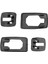 4 Adet Ön Arka Dış Kapı Kolu Conta Takımı Vw Golf Iıı 3 Convertible Varyant 1h 1991-1999 165703120 1H0837209 (Yurt Dışından) 1