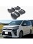 Toyota Voxy Noah R90 2022 Araba Kapı Kase Dekorasyon Kapağı Trim Abs Için 4 Adet Karbon Fiber (Yurt Dışından) 3