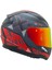 Rapıd 2 Xtreet Kırmızı Cam Kask 3