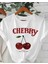 Cherry Özel Tasarım Baskılı Oversize Tshirt 1