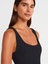 50291 Kare Yaka Peplum Top-Siyah 3