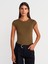 31779 Bisiklet Yaka Basic T-Shirt-Siyah 1