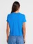 30584 Bisiklet Yaka Pamuklu T-Shirt-Bebe Mavi 2