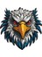 5 Adet 9x9 cm Kartal Sticker Araba Motor Laptop Kask Sticker 1