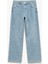 Normal Bel Düğmeli Taş Detaylı Jean Pantolon - Straight Fit Jean 1