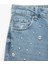 Normal Bel Düğmeli Taş Detaylı Jean Pantolon - Straight Fit Jean 4