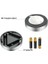 ® Kablosuz Spot Pilli Dokunmatik LED Lamba 3 Ledli Dolap Lambası 3