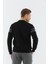 Regular Erkek Bisiklet Yaka Uzun Kol Siyah Sweatshirt 20198 2