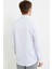 Klasik Uzun Kol Gömlek - Beyaz 5