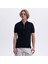 EM493-BK Polo Yaka Erkek T-Shirt - Siyah 1