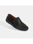 Erkek Siyah Slip-On Deri Loafer 5