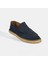 Erkek Lacivert Slip-On Süet Espadril 5