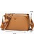 Moda Kadın Crossbody Çanta Bayan Deri Omuz Çantası Kızlar Için Günlük Çanta (Yurt Dışından) 2