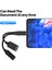 USB C Otg Kablolu Telefon Adaptörü 2in1 Tip C Erkek USB C Dişi Şarj Portu ile USB Dişi Splitter Adaptörü Samsung Xiaomi Için (Yurt Dışından) 5