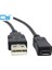 Mikro USB B Tipi 5pin Dişi - USB 2.0 Erkek Konnektör Uzatma Kablosu 25CM (Yurt Dışından) 2