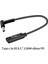 USB 3.1 Tip C Pd Güç Adaptörü Dönüştürücü Dc Fiş 4.5*3.0 0.6mm Pin Erkek Jack Konnektörü Dell Hp Dizüstü Bilgisayarlar Için Şarj Kablosu 15 cm (Yurt Dışından) 2